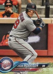 2018 Topps Update Base Set Logan Morrison #US71 card
