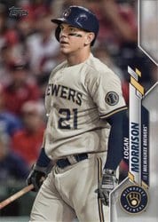 2020 Topps Update Base Set Logan Morrison #U-96 card