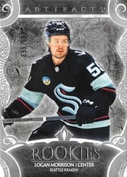 2024-25 Upper Deck Artifacts Base Set Logan Morrison #197 card