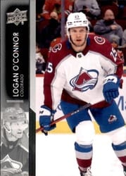 2021-22 Upper Deck Base Set Logan O'Connor #550 card