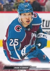 2022-23 Upper Deck Base Set Logan O'Connor #538 card