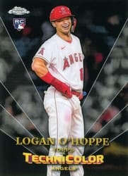 2023 Topps Chrome In Techincolor Logan O'Hoppe #TT-6 card
