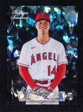 2023 Topps Chrome Update Sapphire Edition Selections Logan O'Hoppe #SS-18 card