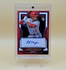 2023 Topps Japan Edition Autographs Logan O'Hoppe #TJA-LO card