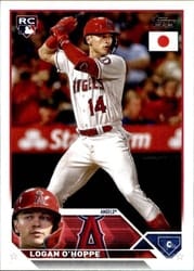 2023 Topps Japan Edition Base Set Logan O'Hoppe #9 card