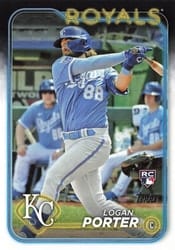 2024 Topps Base Set Logan Porter #666 card