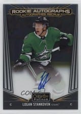 2024-25 O-Pee-Chee Platinum Rookie Autographs Logan Stankoven #R-ST card