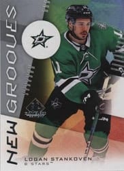 2024-25 SP Game Used New Grooves Logan Stankoven #NG-3 card