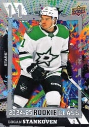 2024-25 Upper Deck 2024-25 Rookie Class Logan Stankoven #RC-10 card