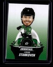 2024-25 Upper Deck Credentials Arena Giveaways - Bobbleheads Logan Stankoven #BH-LS card