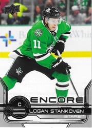 2024-25 Upper Deck Encore Logan Stankoven #E-10 card