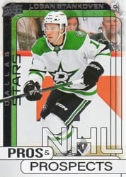 2024-25 Upper Deck Pros & Prospects Logan Stankoven #PP-30 card