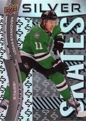 2024-25 Upper Deck Silver Skates Logan Stankoven #SS-11 card