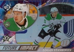 2024-25 Upper Deck UD3 Logan Stankoven #UD3-4 card