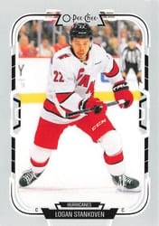 2025-26 O-Pee-Chee Base Set Logan Stankoven #31 card