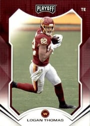 2021 Panini Playoff Base Set Logan Thomas #121 card