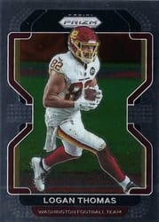 2021 Panini Prizm Base Set Logan Thomas #210 card