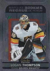 2021-22 O-Pee-Chee Platinum Base Set Logan Thompson #239 card