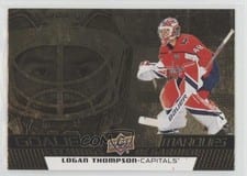 2025-26 Tim Hortons Collectors Series Goalie Etchings Logan Thompson #GE-7 card