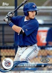 2018 Topps Pro Debut Base Set Logan Warmoth #90 card