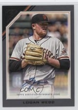 2022 Topps Gallery Veteran Autographs Logan Webb #VA-LW card