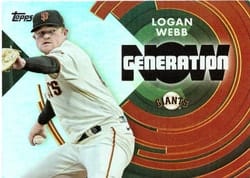 2022 Topps Generation Now Logan Webb #GN-49 card