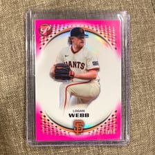 2024 Topps Pristine Base Set Logan Webb #250 card
