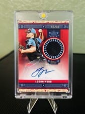 2024 Topps Update All-Star Stitches Autographs Logan Webb #ASSA-LW card