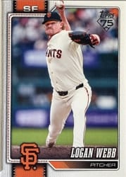 2026 Topps Base Set Logan Webb #69 card