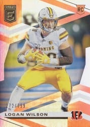 2020 Donruss Elite Base Set Logan Wilson #193 card