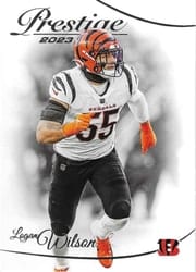 2023 Panini Prestige Base Set Logan Wilson #63 card