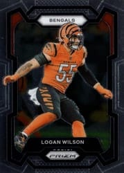 2023 Panini Prizm Base Set Logan Wilson #60 card