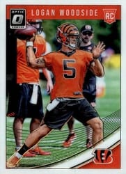 2018 Donruss Optic Base Set Logan Woodside #110 card