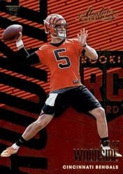 2018 Panini Absolute Base Set Logan Woodside #113 card