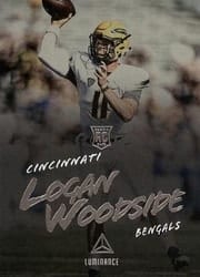 2018 Panini Luminance Base Set Logan Woodside #161 card