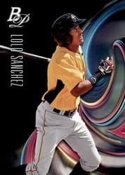 2018 Bowman Platinum Top Prospects LoLo Sanchez #TOP-77 card