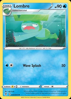 2021 Evolving Skies Lombre #33 card