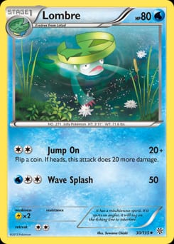 Plasma Storm Lombre #30 card