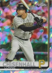 2019 Topps Chrome Sapphire Edition Base Set Lonnie Chisenhall #431 card