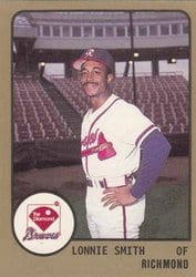 1988 ProCards Base Set Lonnie Smith #1 card