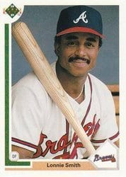 1991 Upper Deck Base Set Lonnie Smith #305 card