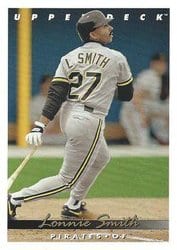 1993 Upper Deck Base Set Lonnie Smith #716 card