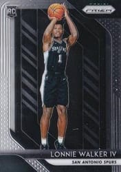 2018-19 Panini Prizm Base Set Lonnie Walker IV #251 card