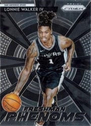 2018-19 Panini Prizm Freshman Phenoms Lonnie Walker IV #8 card