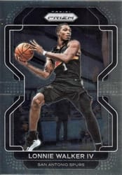 2021-22 Panini Prizm Base Set Lonnie Walker IV #36 card