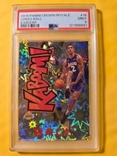 2018 Panini Crown Royale Kaboom Lonzo Ball #18 card