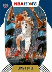 2020-21 Hoops Base Set Lonzo Ball #15 card