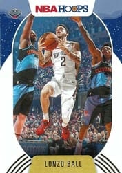 2020-21 Hoops Winter Base Set Lonzo Ball #15 card