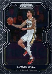 2020-21 Panini Prizm Base Set Lonzo Ball #224 card