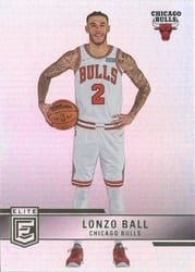2021-22 Donruss Elite Base Set Lonzo Ball #6 card